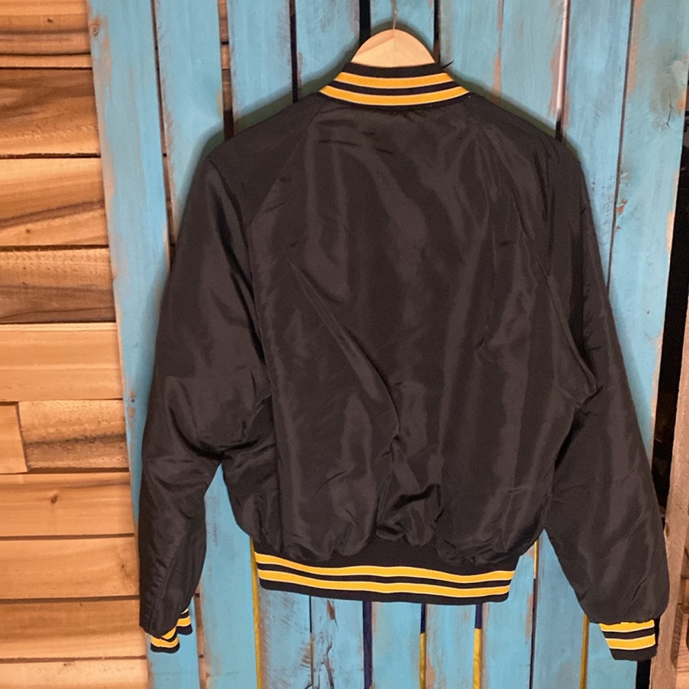 Vintage United States Penitentiary Terre Haute satin bomber jacket medium - Picture 8 of 10
